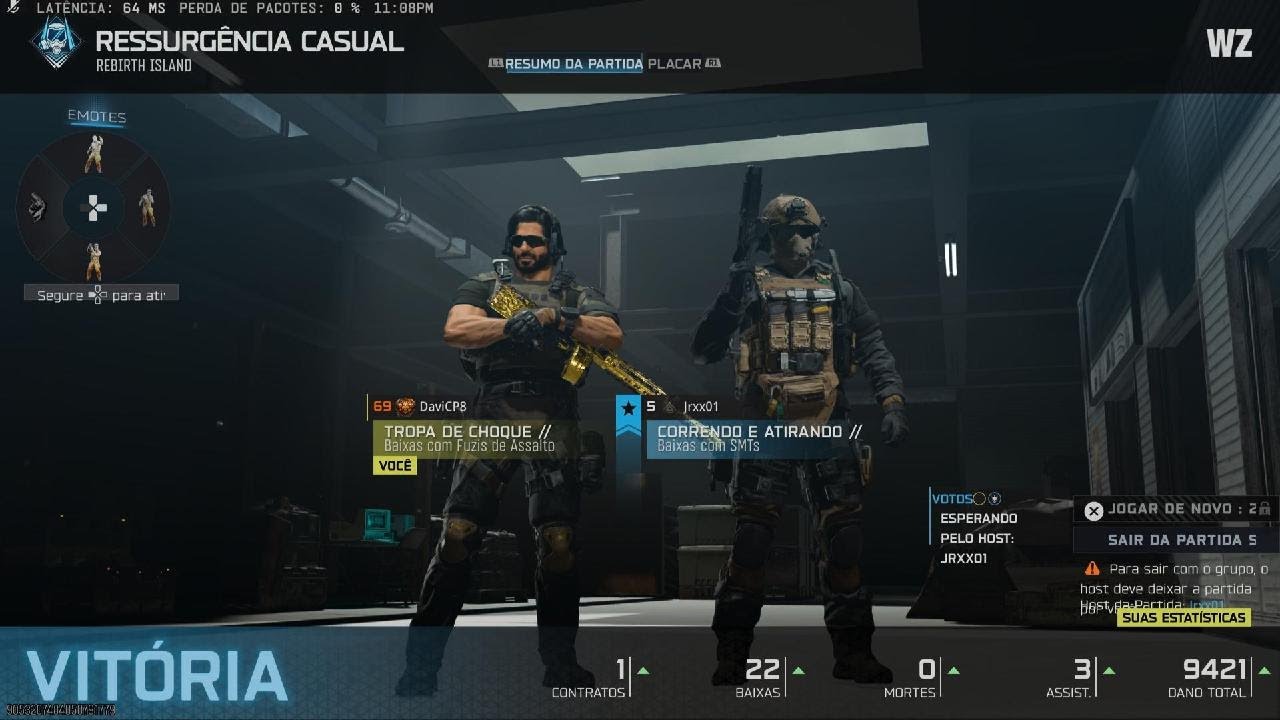 1a Win do Meu Amigo Jr Alencar no COD!