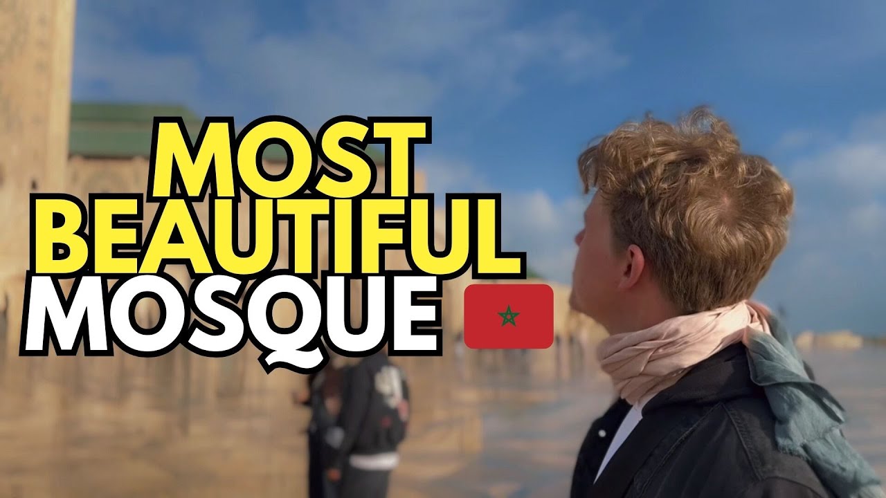 Inside Africa’s Most Jaw-Dropping Mosque 🇲🇦 | Hassan II, Morocco