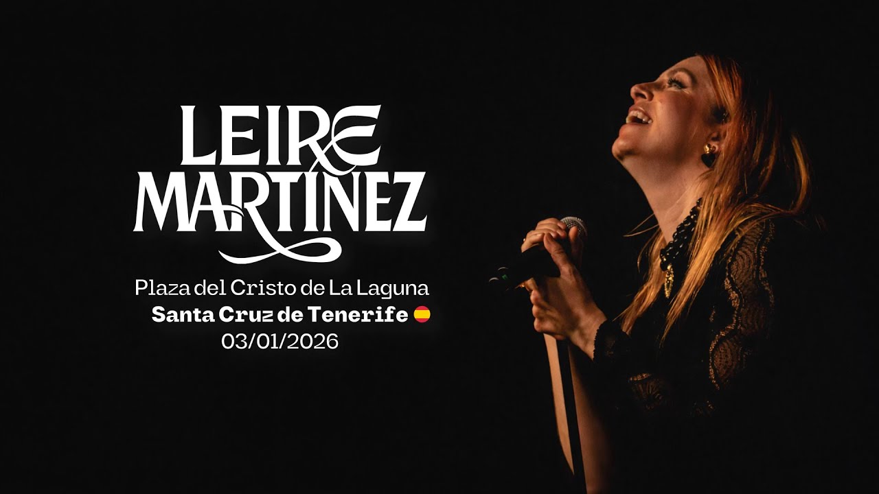 Concierto de Leire Martínez | Santa Cruz de Tenerife (03/01/2026)