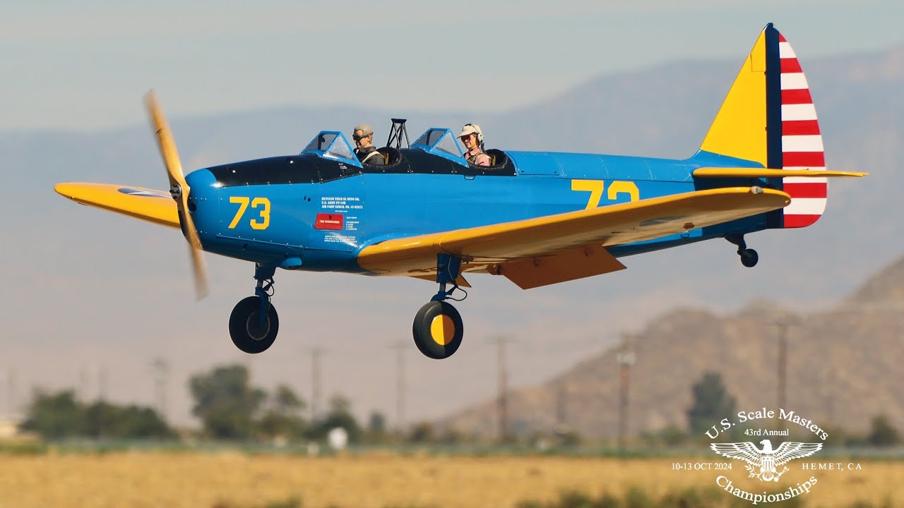 GIANT SCALE FAIRCHILD PT-19 (WENDELL HOSTETLER PLANS), SCALE MASTERS 2024