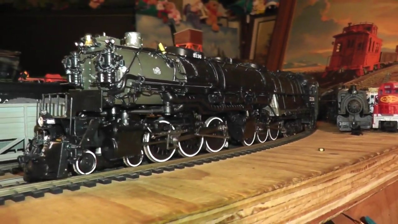 HO Brass Division Point SP&S Northern Pacific 4-6-6-4 Boo Rim Rare NP Runs Well!