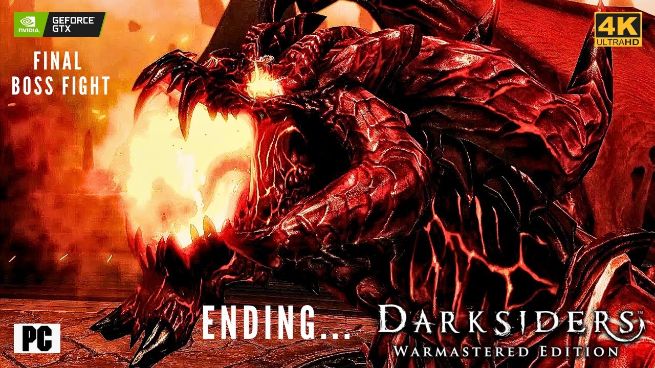 EVIL DRAGON | FINAL BOSS FIGHT | ABADDON | ENDING | DARKSIDERS #darksiders #pc #gameplay #bossfight