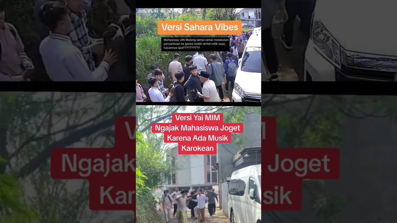 Dua Versi Antara Yai MIM dan Sahara Vibess, Mahasiswa UIN di Rental Sahara. #sahara #yaimim