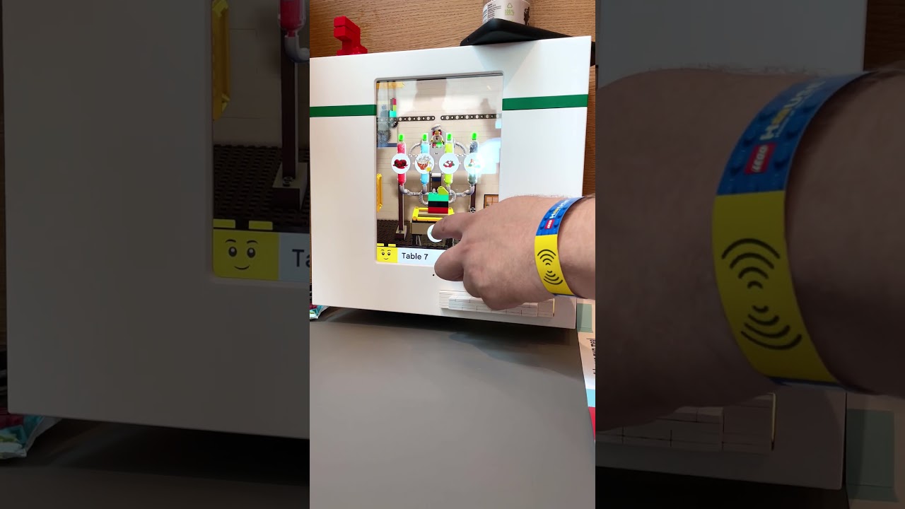Ordering Food at Mini Chef Inside LEGO House