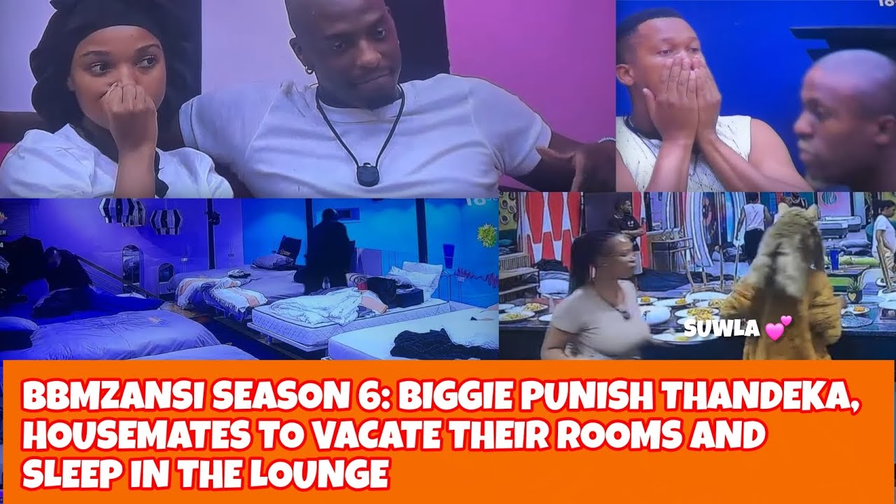 BBMZANSI 6 сезон: Наказание Бигги для Тандеки и остальных участников.