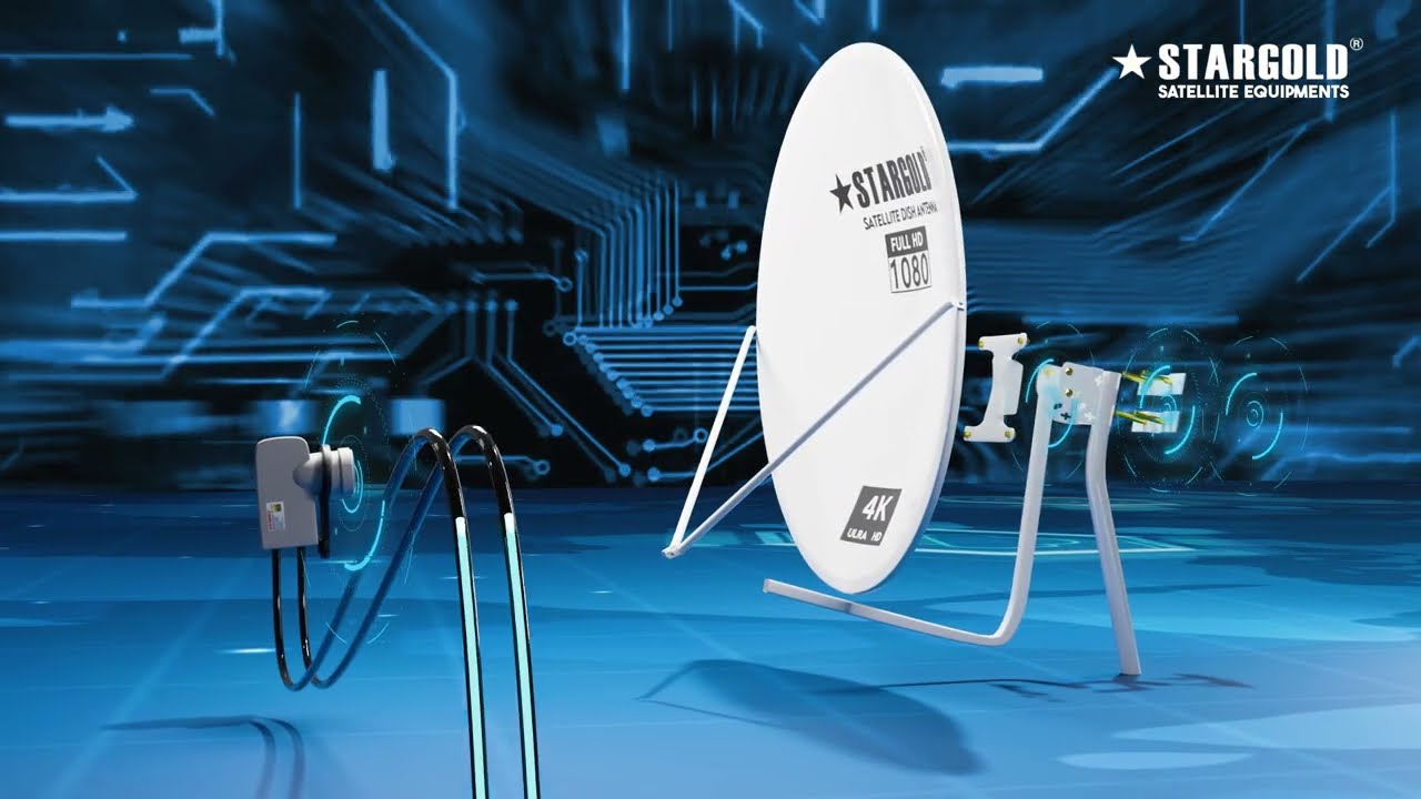 STARGOLD SATELLITE EQUIPMENTS | BEST SATELLITE #satellite #dish #reciever #antenna #satellitechannel