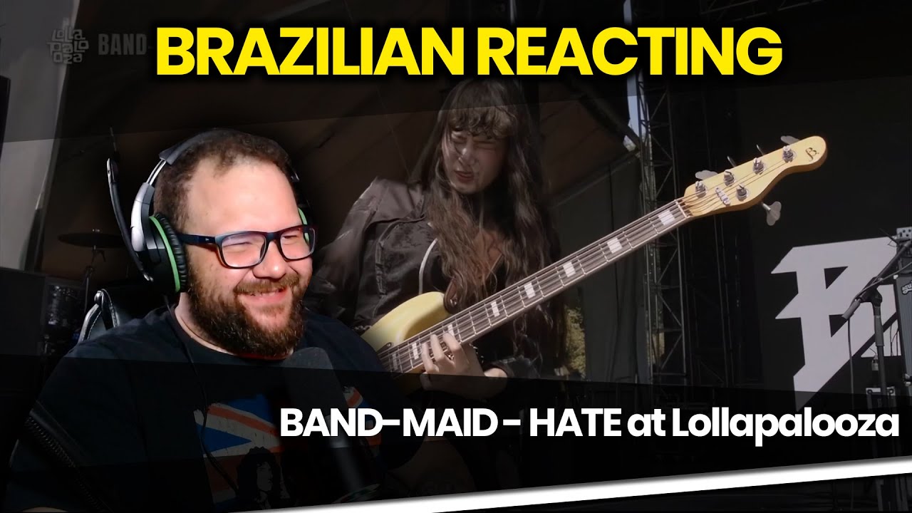 BAND-MAID - HATE at Lollapalooza - REACTION