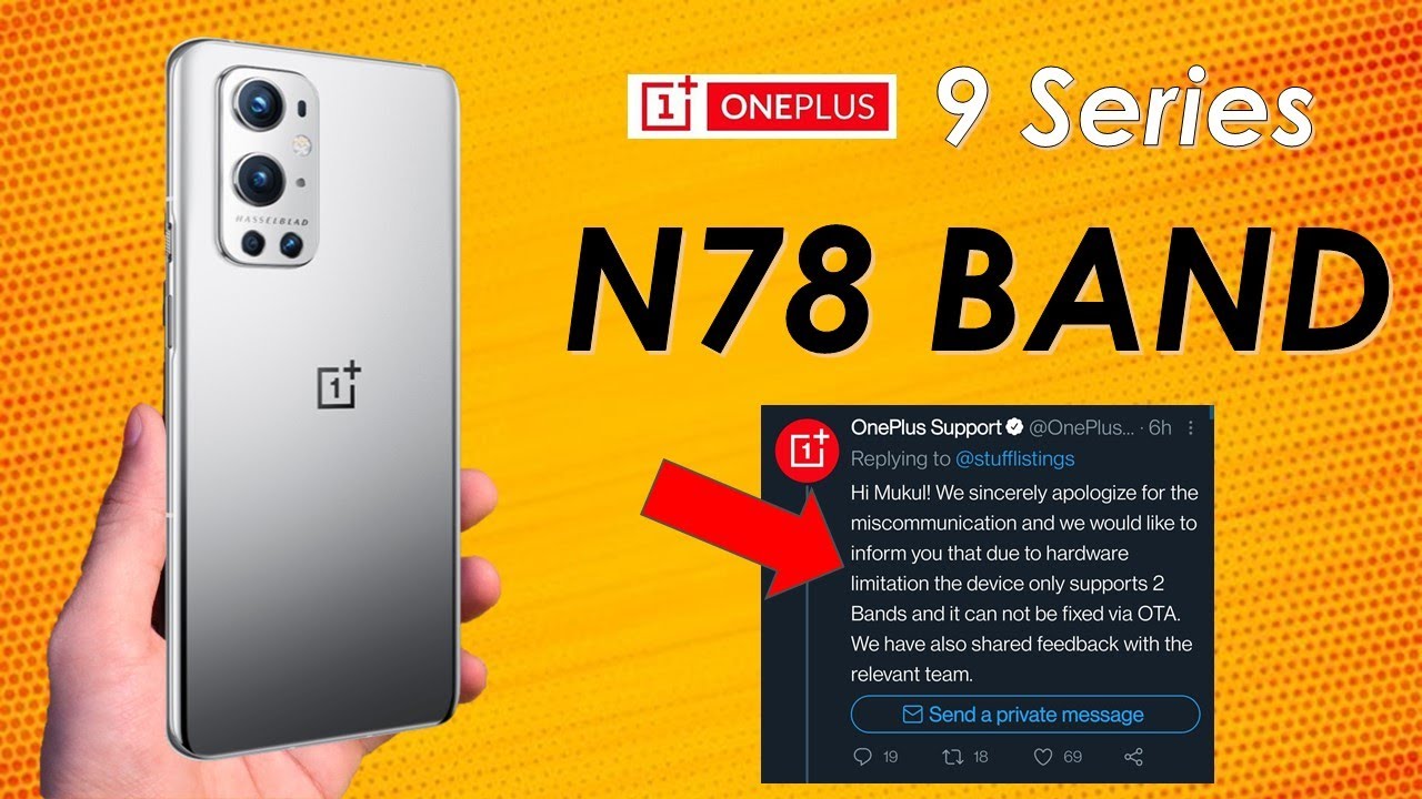 OnePlus 9 Series 5G Band issue Big update Over Hype | N78 Band only | No More 5G Bands.... (Hindi)