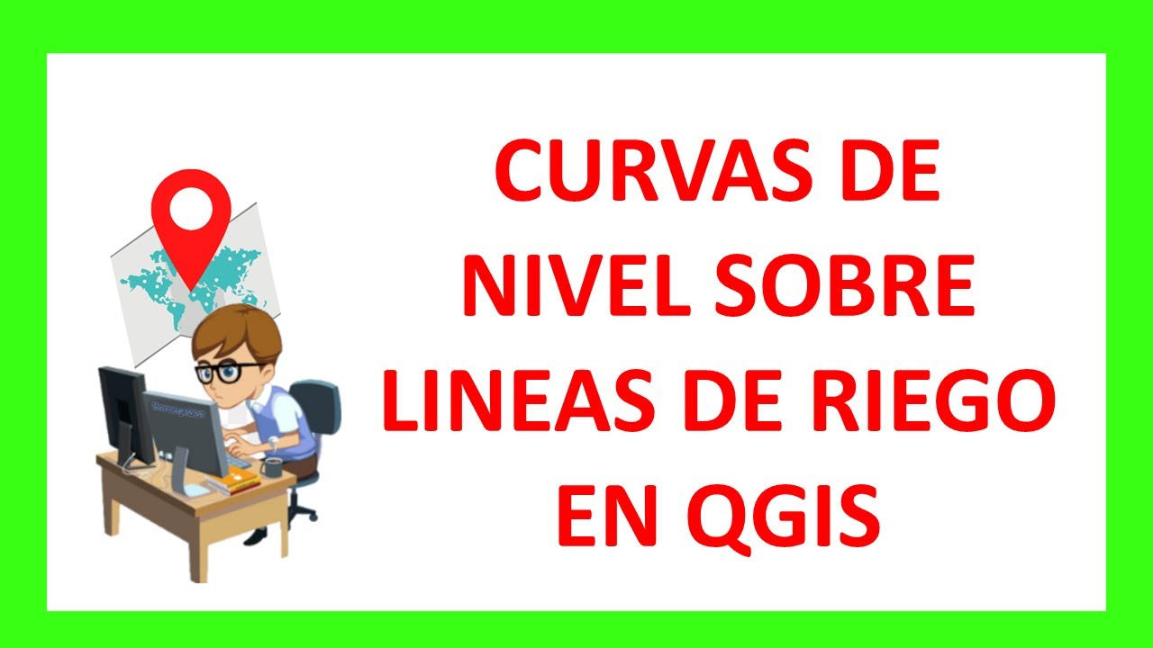 CURVAS DE NIVEL SOBRE LINEAS DE RIEGO EN QGIS
