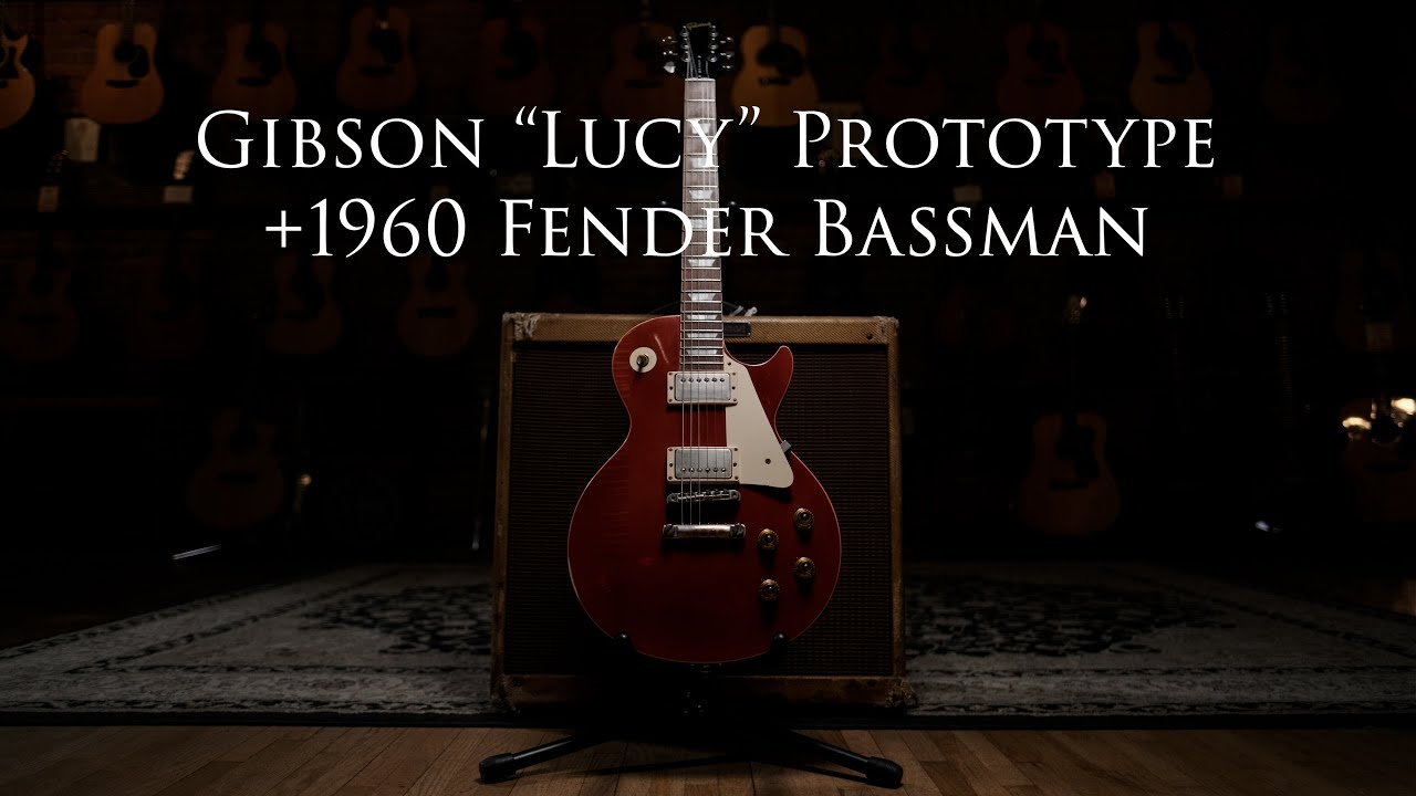 Lucy Prototype and 1960 Fender Bassman