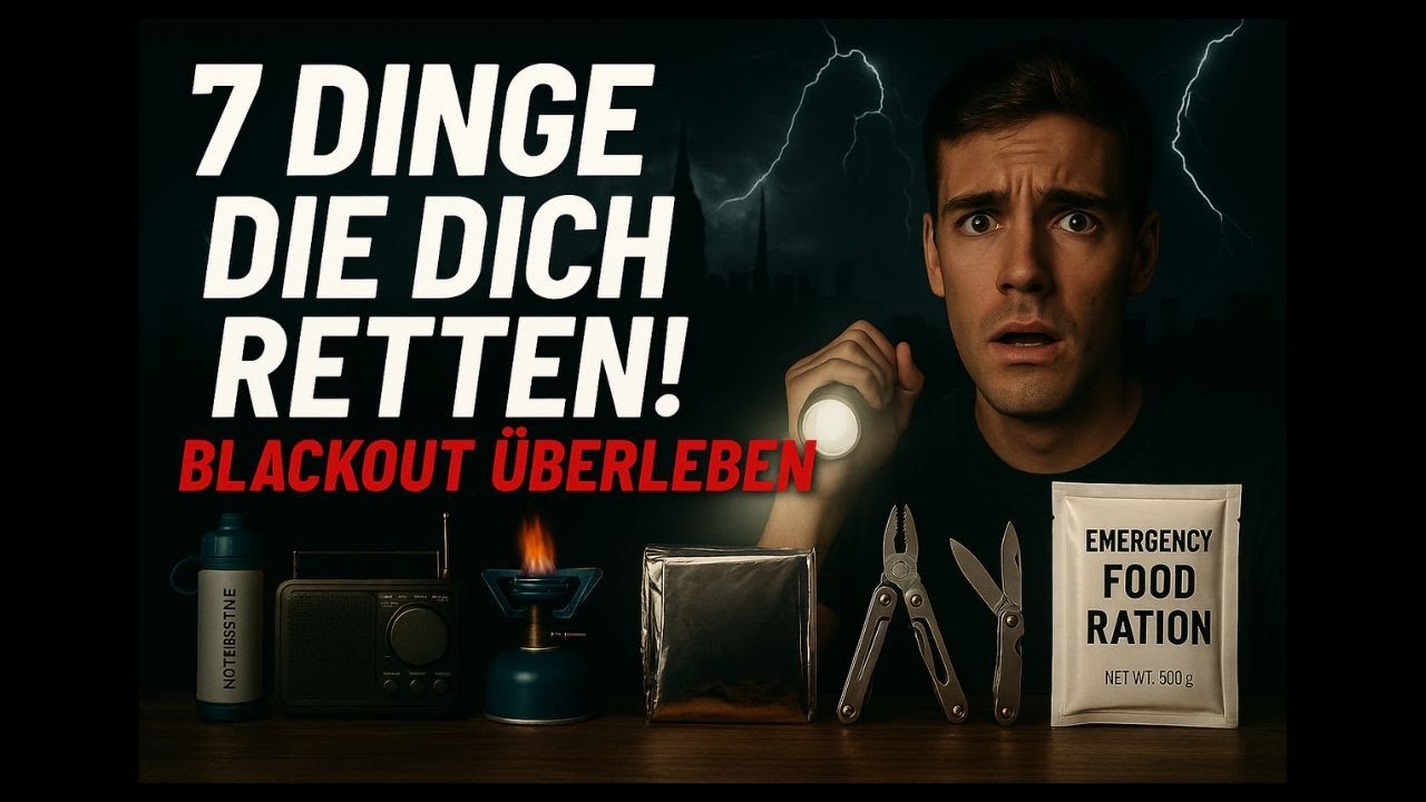 7 Dinge, die dich im Blackout retten k&ouml;nnen &ndash; hast du sie schon zuhause?