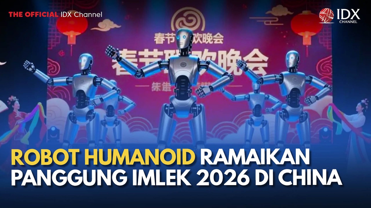 Robot Humanoid Ramaikan Panggung Imlek 2026 di China | TECH BIZZ