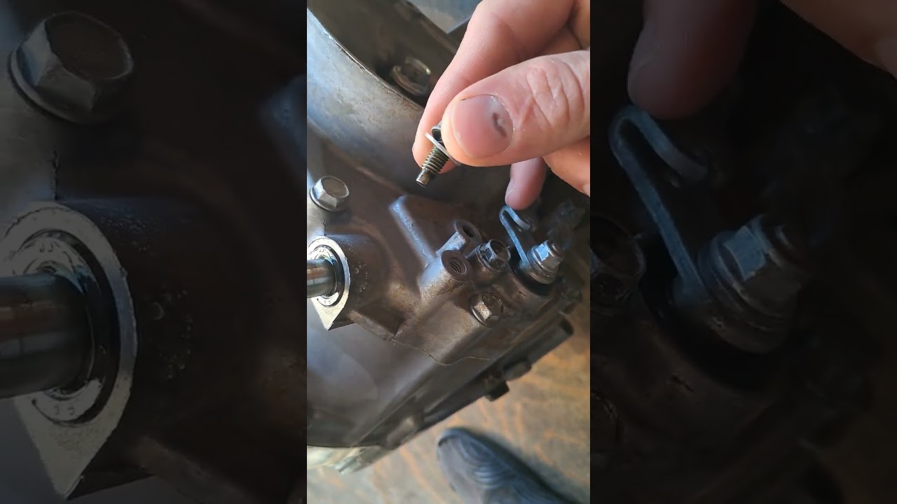 Honda recon 250es to foot shift conversion