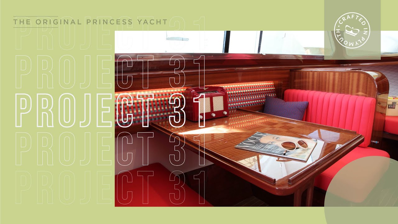 The original Princess yacht | Project 31 Walkthrough