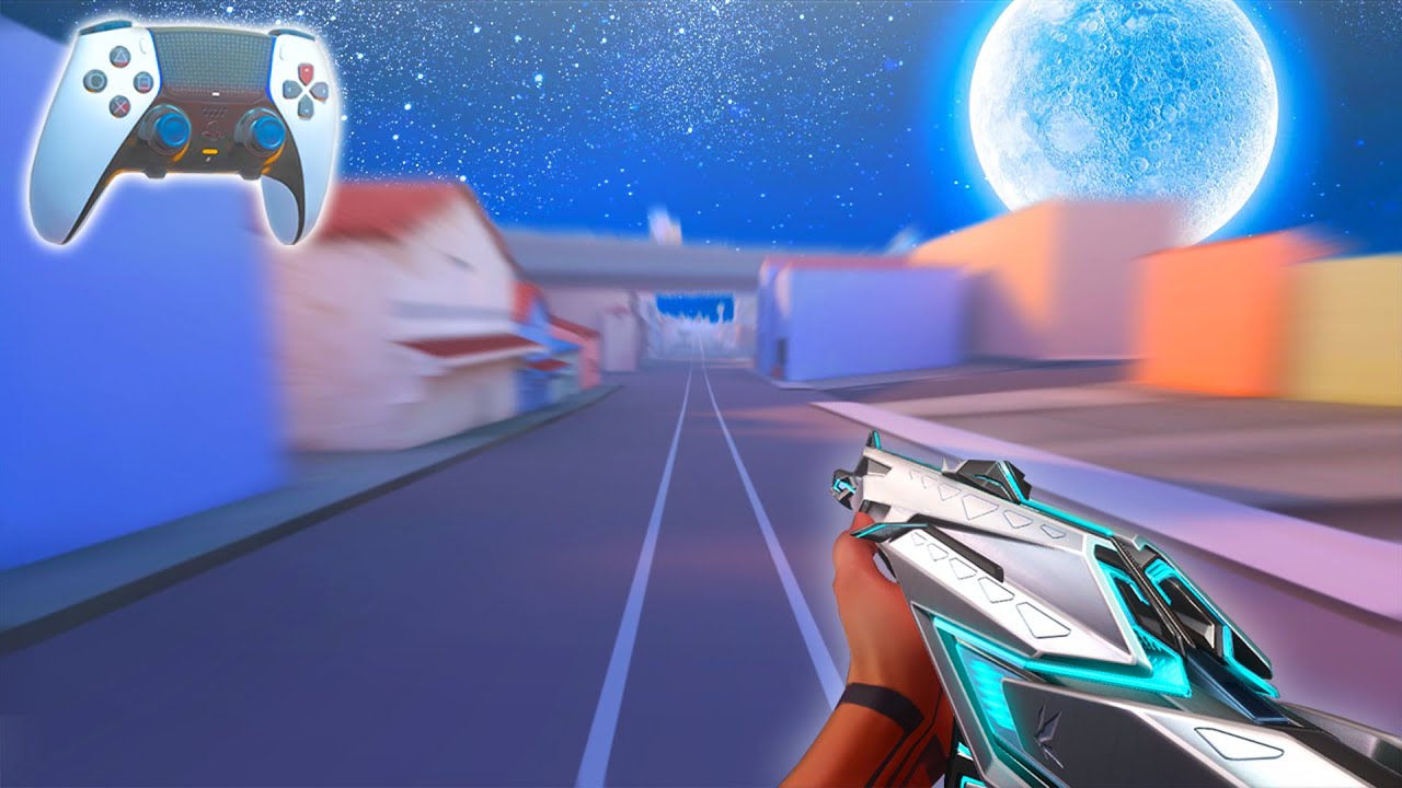 Stretched Crosshair Is Cheating.. | Valorant Console