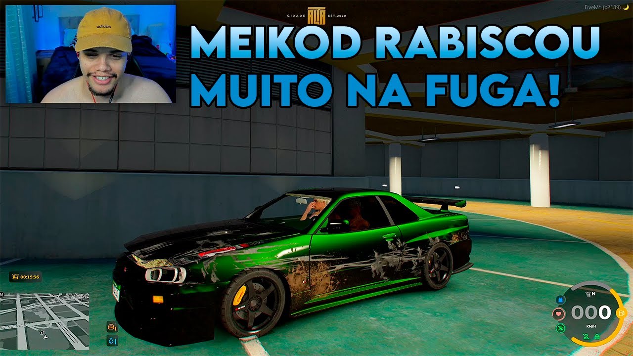 MEIKOD FAZ CORRIDA E RABISCA MUITO NA FUGA!