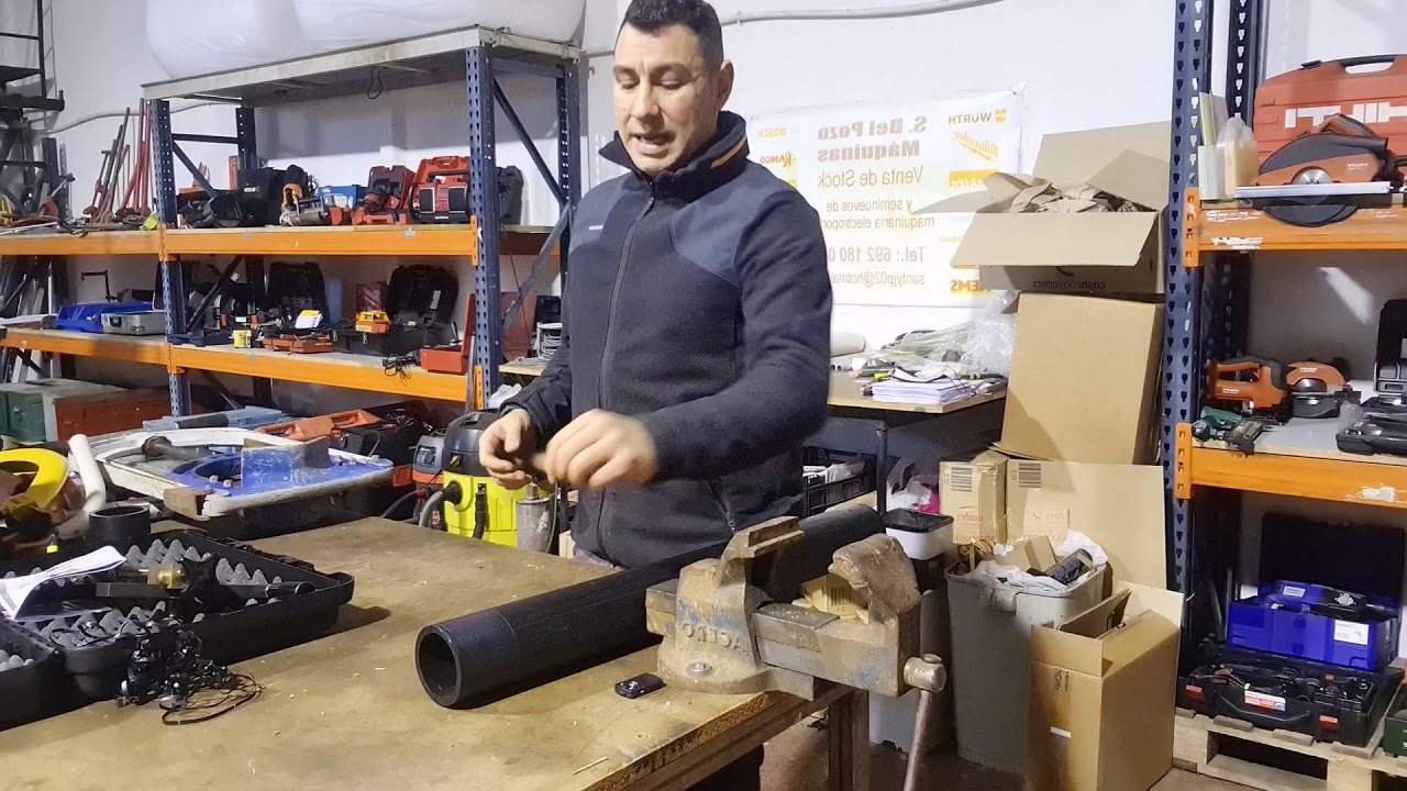 RASCADOR Y GUILLOTINA POLIETILENO