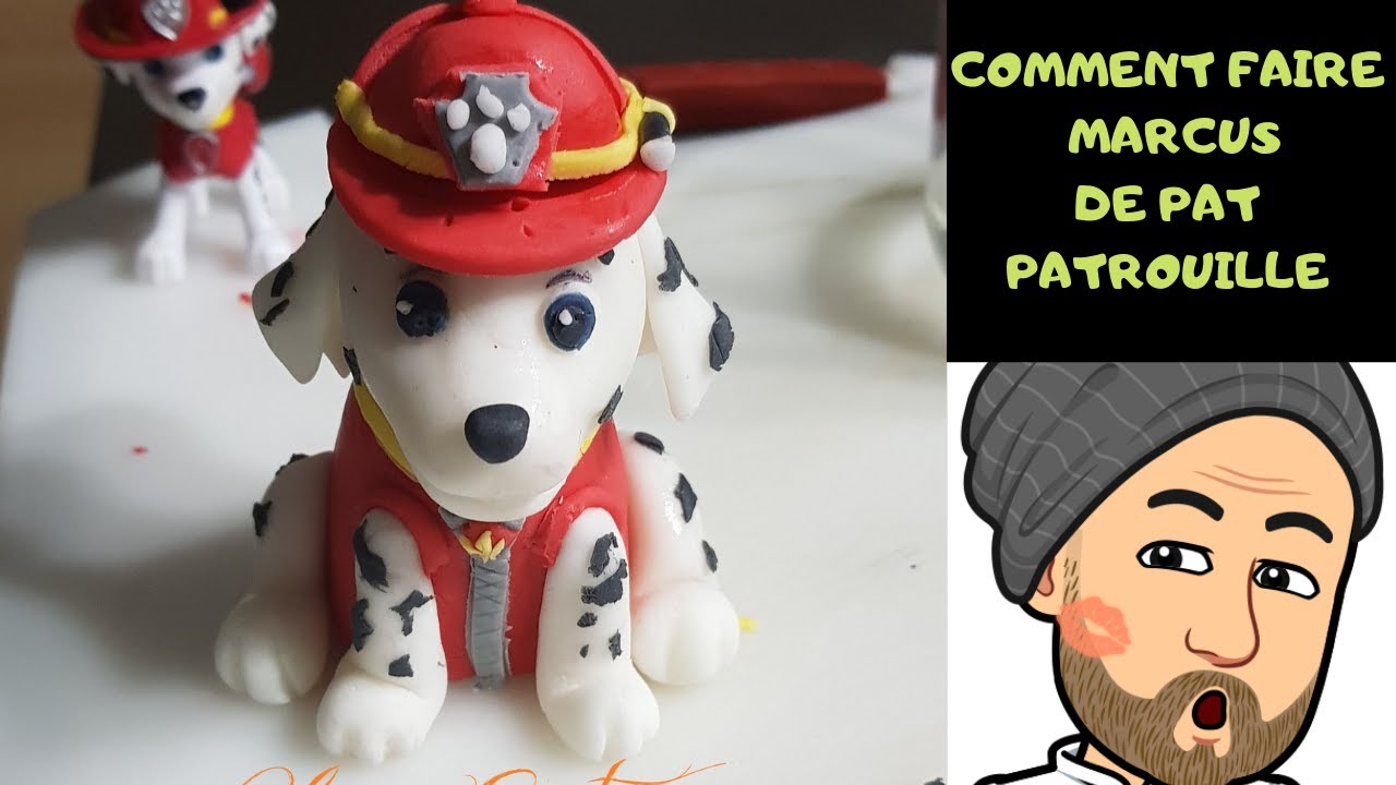 GÂTEAU PAT PATROUILLE / COMMENT FAIRE MARCUS DE PAT PATROUILLE