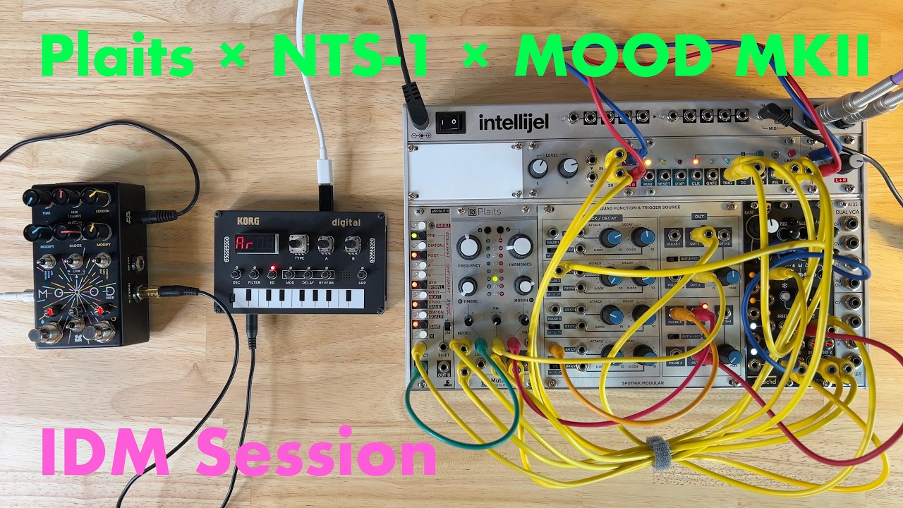 Plaits × NTS-1 × MOOD MKII IDM Session | Mindset 2025-11-29 by atnr