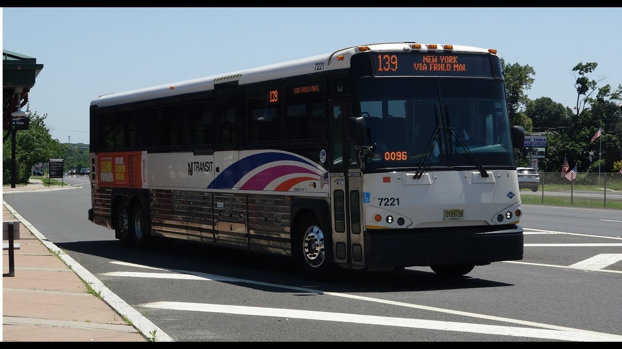 NJ Transit Buses Around Freehold New Jersey