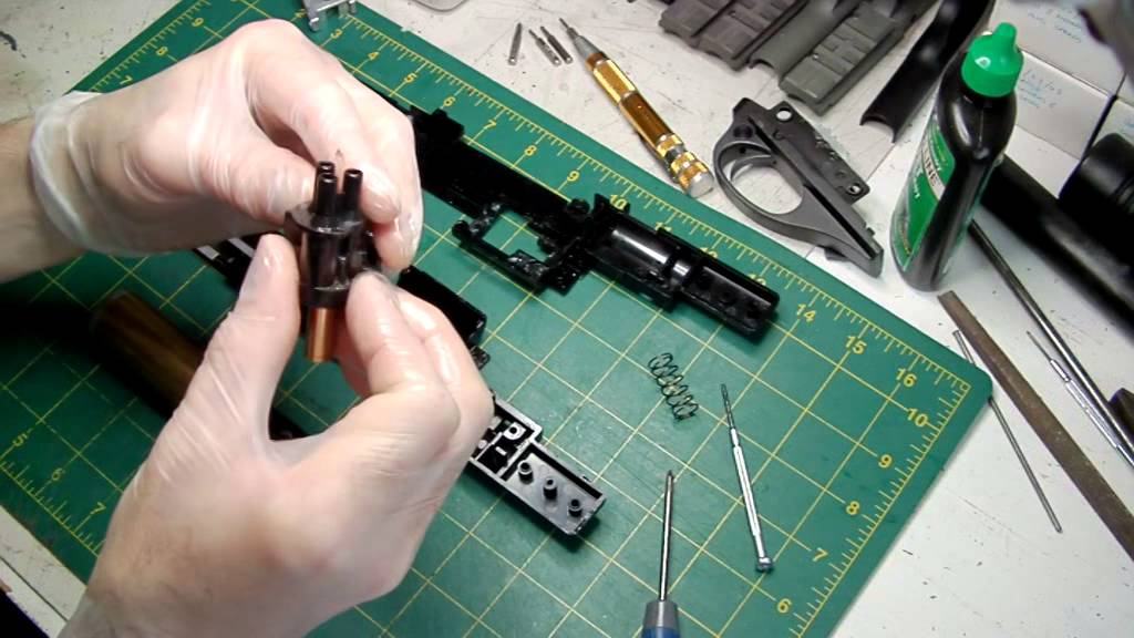 LaZouche Custom airsoft TM 870 strip down Pt 4