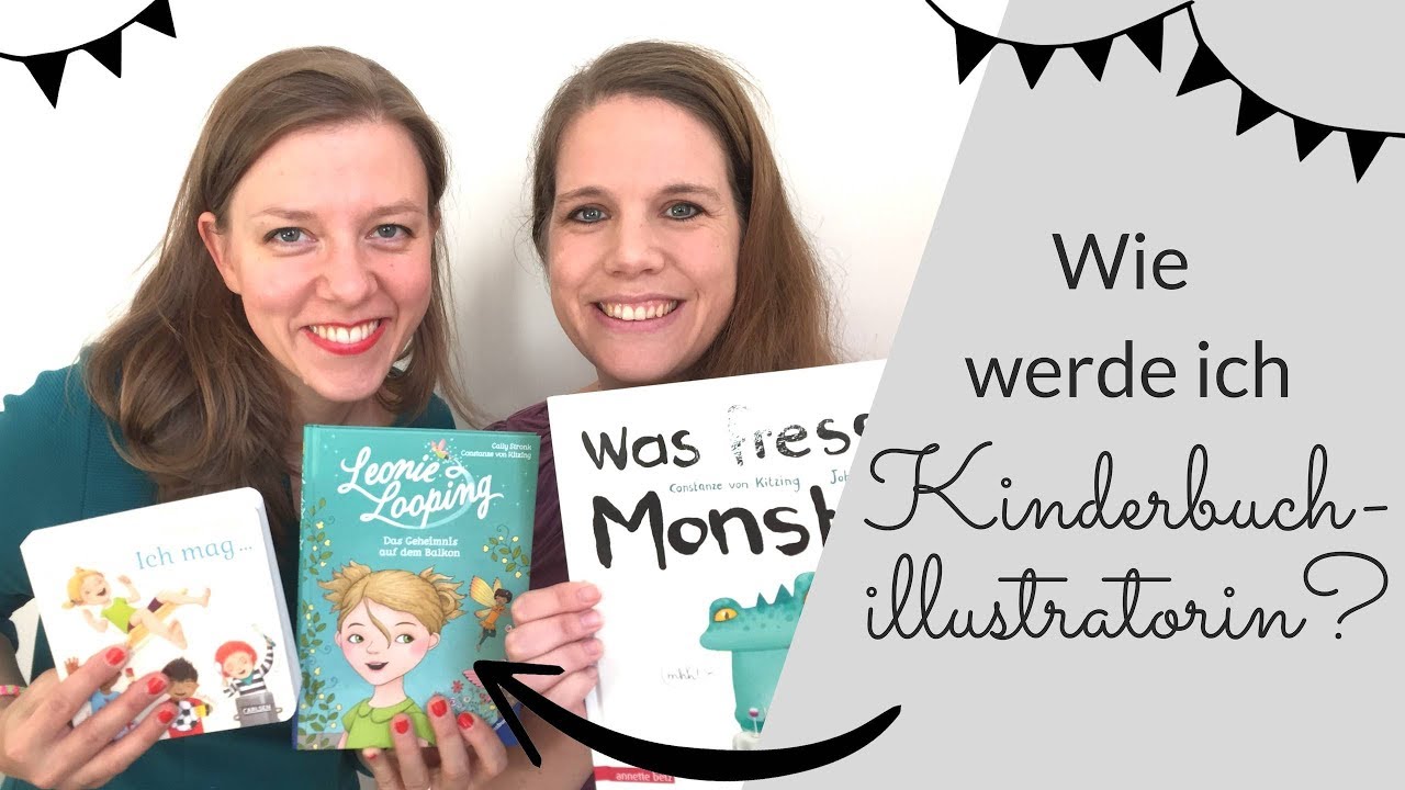 Kinderb&uuml;cher illustrieren  - Interview mit Leonie Looping Illustratorin Constanze von Kitzing