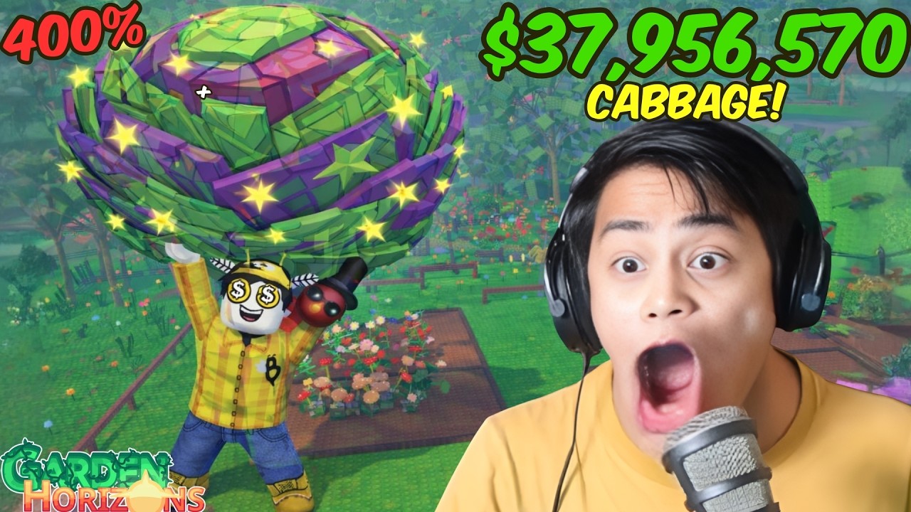 BINENTA KO ANG PINAKA MALAKING CABBAGE SA GARDEN HORIZONS!