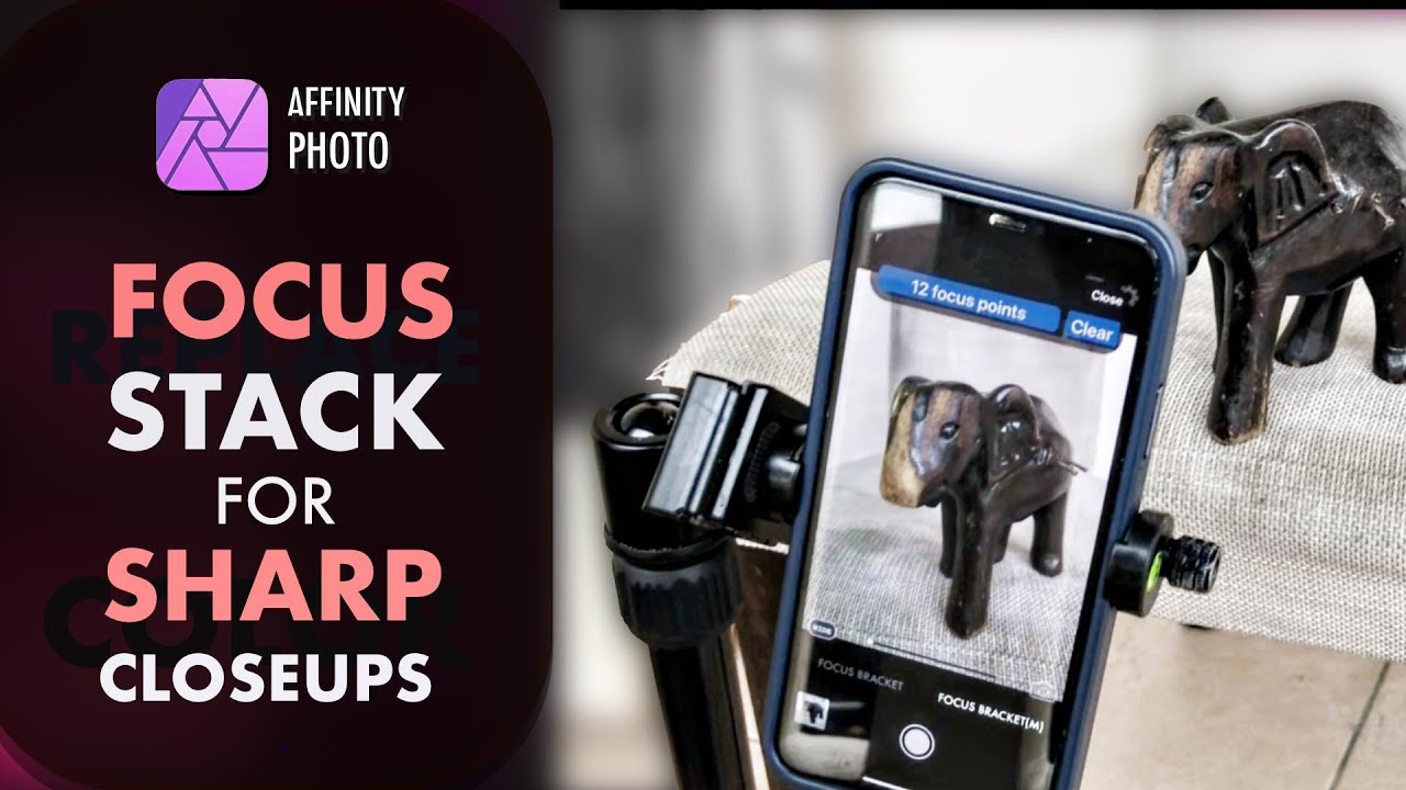 AFFINITY PHOTO: GET TACK SHARP CLOSE-UP SHOTS WITH FOCUS STACKING