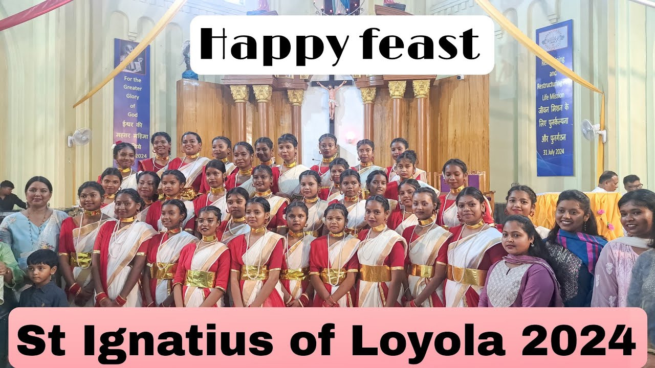 Happy feast |ST IGNATIUS OF LOYOLA | Cathedral church ranchi #vlog #ranchi #festival #viralvides