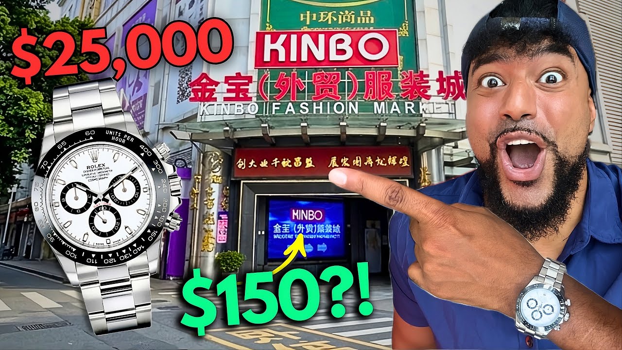 EXPOSED💥 INSIDE China's LARGEST FAKE Fashion Wholesale Market | Watches, Sneakers & Hidden Deals 🇨🇳 