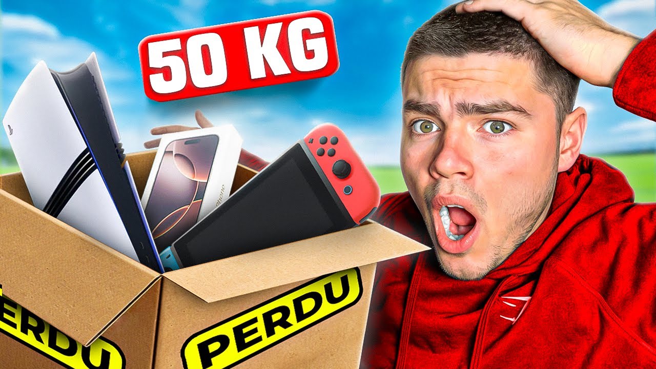 J'OUVRE 50 KG DE COLIS PERDU DE LUXE !