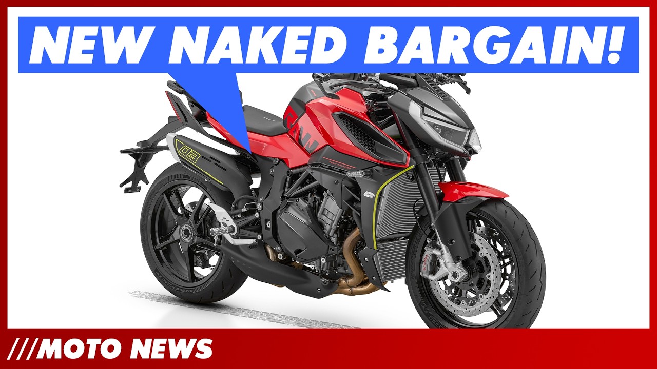 Moto News: New Ducati, Speed Twin Spied, Bargain Naked & More!