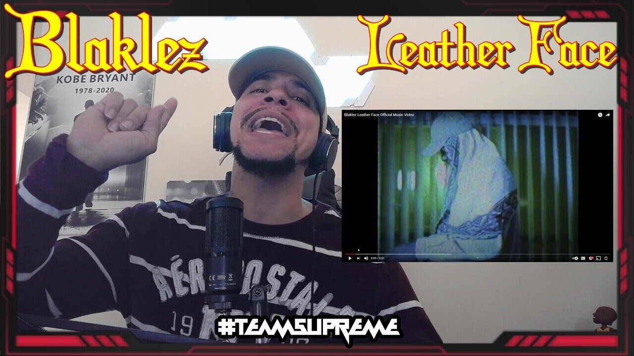 YALL DONE GOT ME HOT!!!!! Blaklez - Leather Face REACTION
