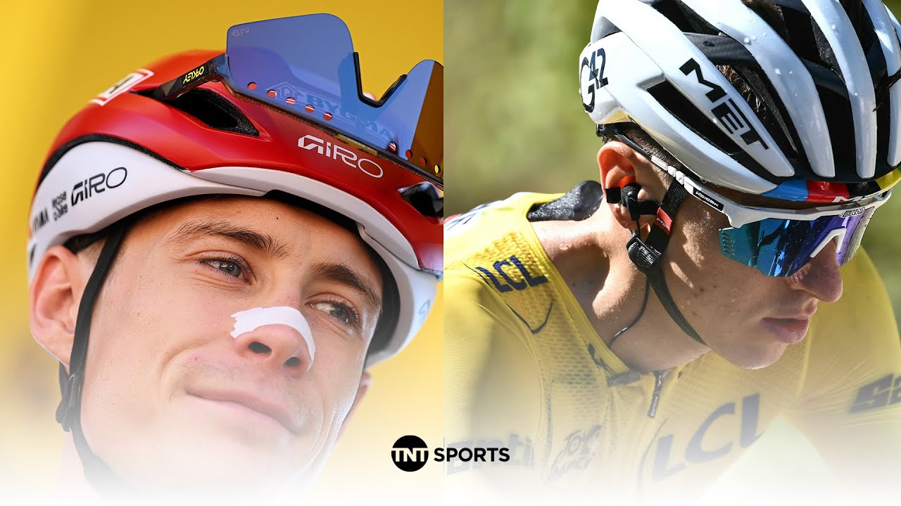 WATCH the moment Jonas Vingegaard attacks Tadej Pogačar on Mont Ventoux 🔥 | Tour de France 2025