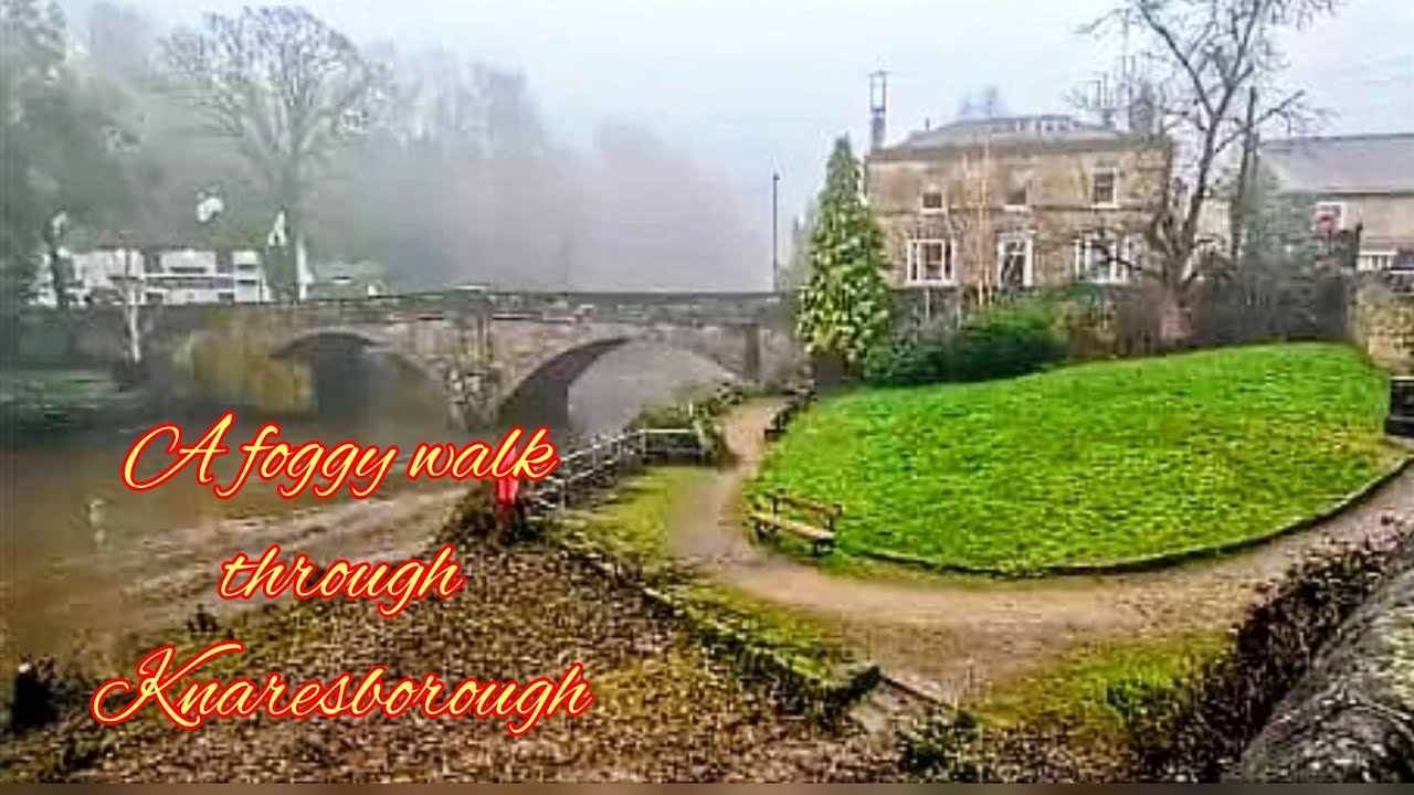 A foggy walk through Knaresborough. 19th January 2026.