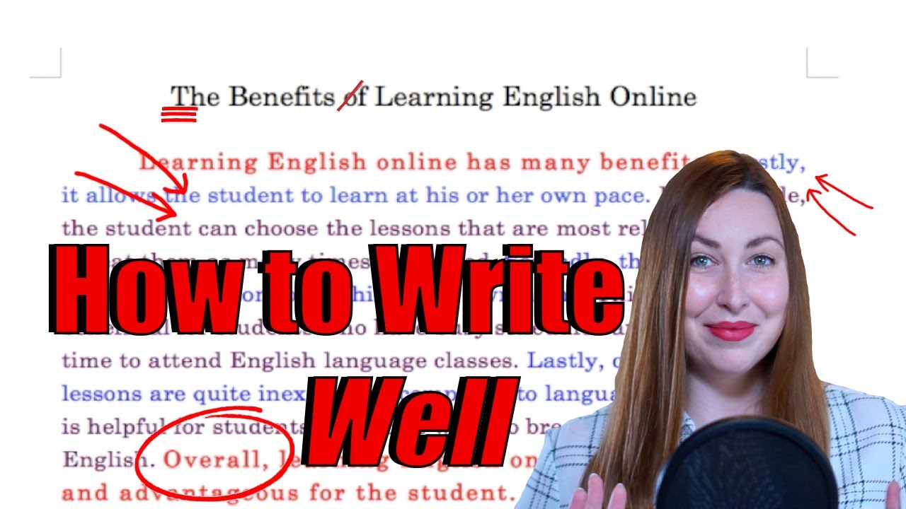 How to Write a Good Paragraph