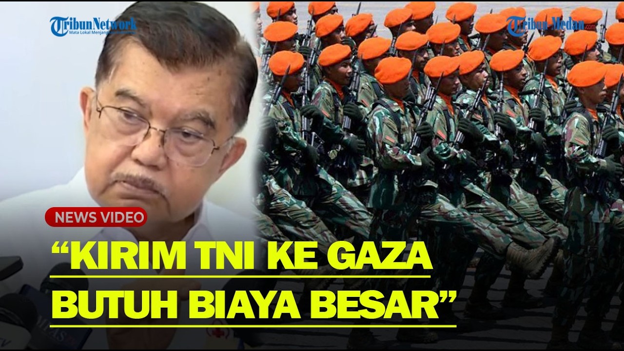 JUSUF KALLA Soroti Sikap Pemerintah Tunda Kirim Pasukan Perdamaian ke Gaza
