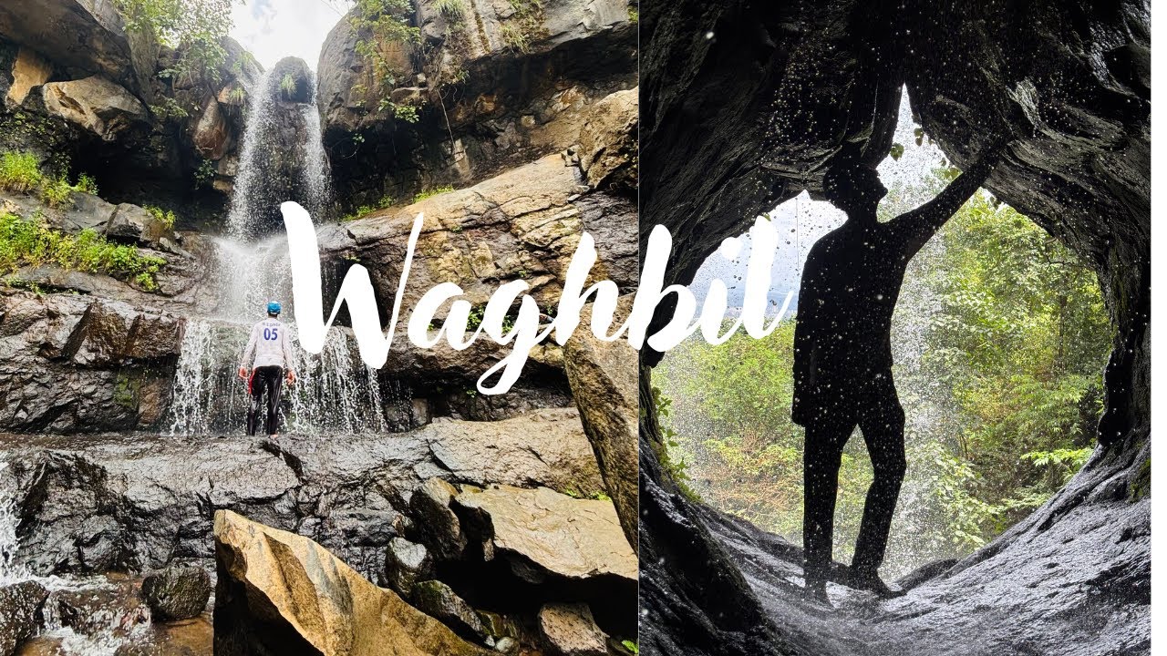 Best Waterfall near Mumbai 😍 | Waghbil Waterfall Badlapur | Full Travel Vlog
