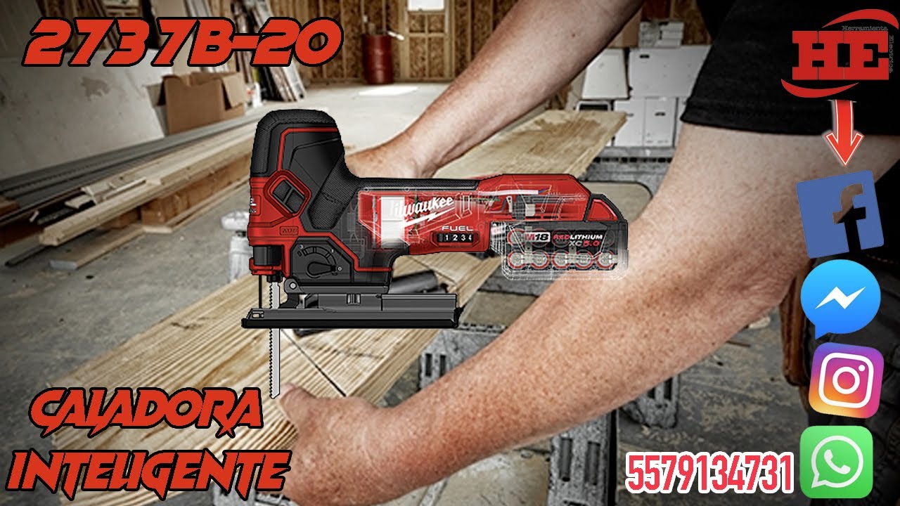 Sierra Caladora Milwaukee 2737B-20 FUEL