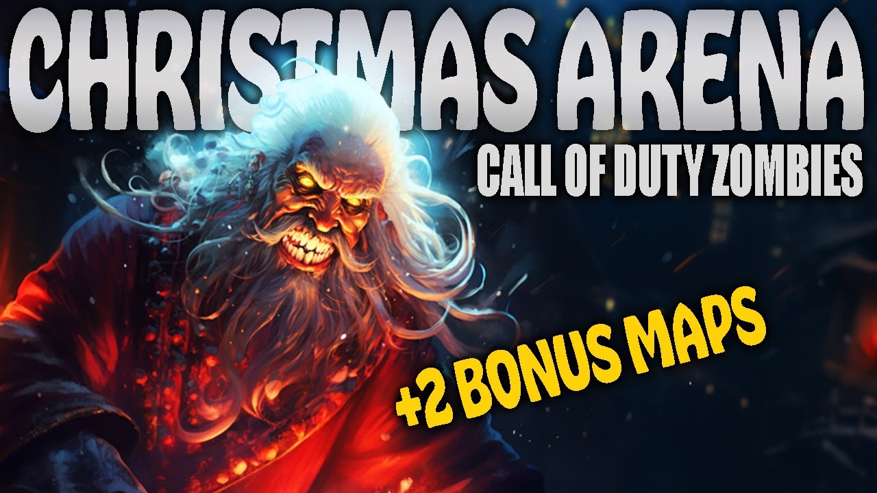 CHRISTMAS ZOMBIE ARENA CHALLENGE + (Call of Duty Zombies)