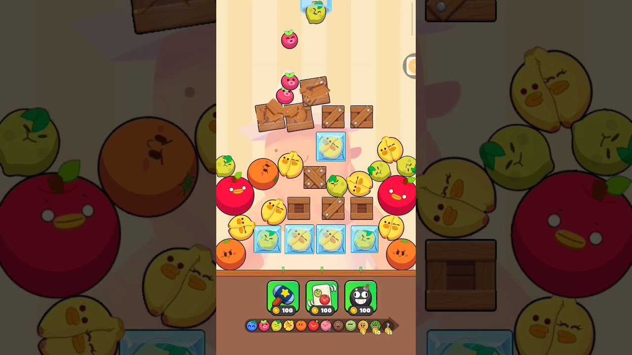 Yummy Fruits | Mission No. 240 | #StressRelief #ChillVibes #GamingForRelaxation #Shorts