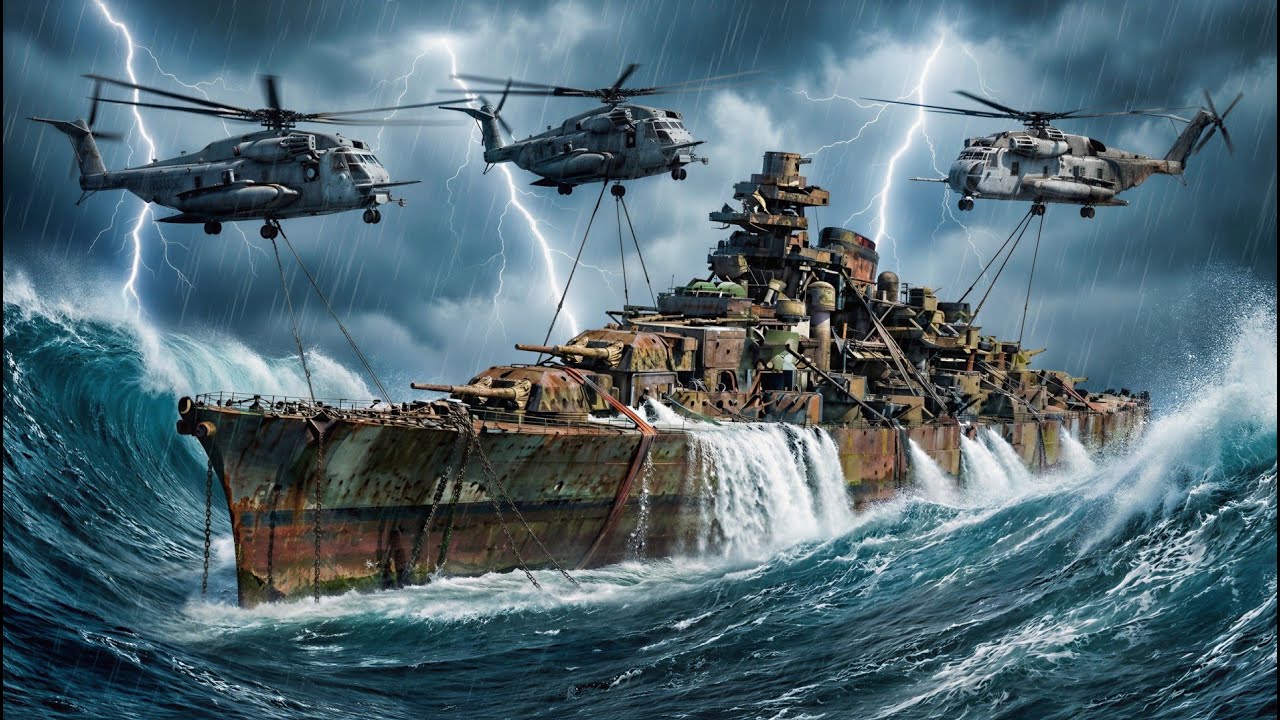 Restoring the 80-Year-Old Battleship Bismarck Beneath the Ocean Floor