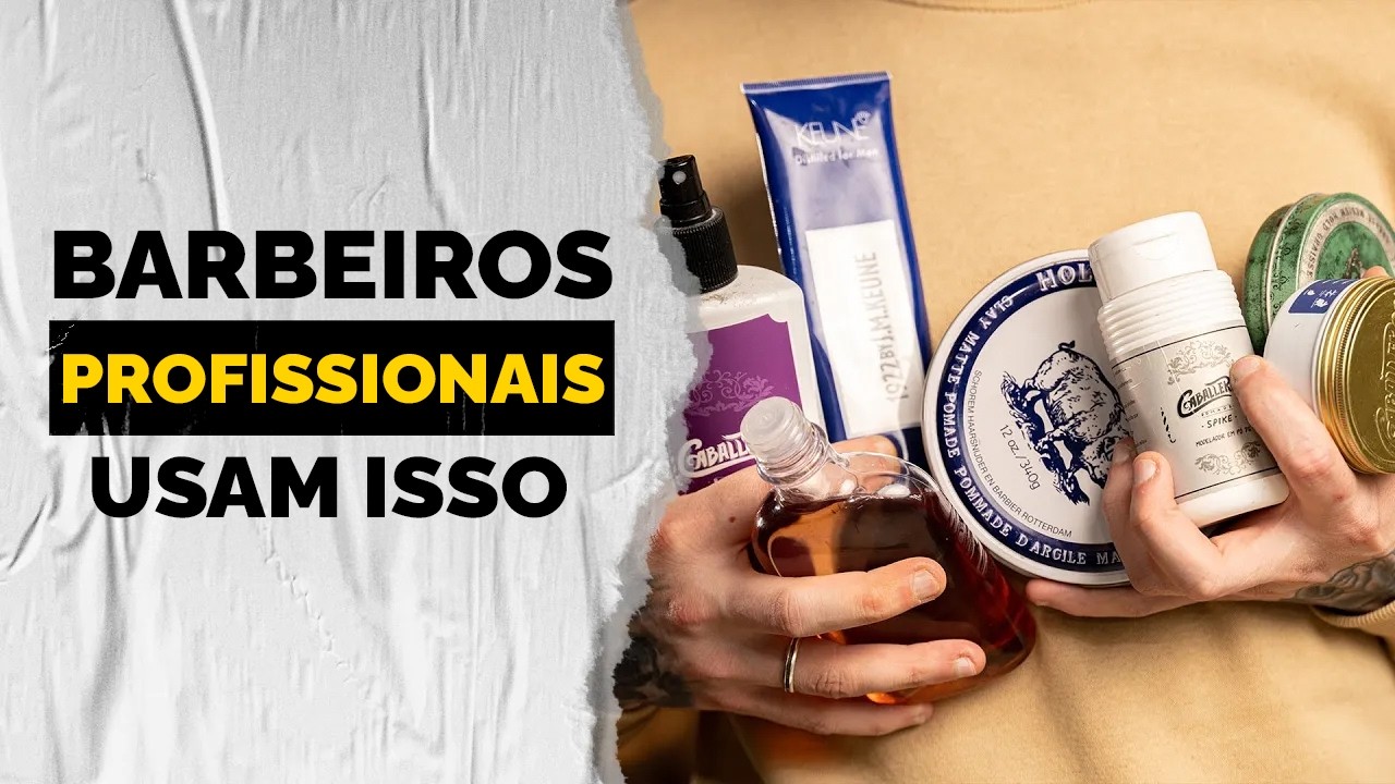 Aprenda a usar os 7 PRODUTOS que MUDAM qualquer corte! | Barbeiro Educador