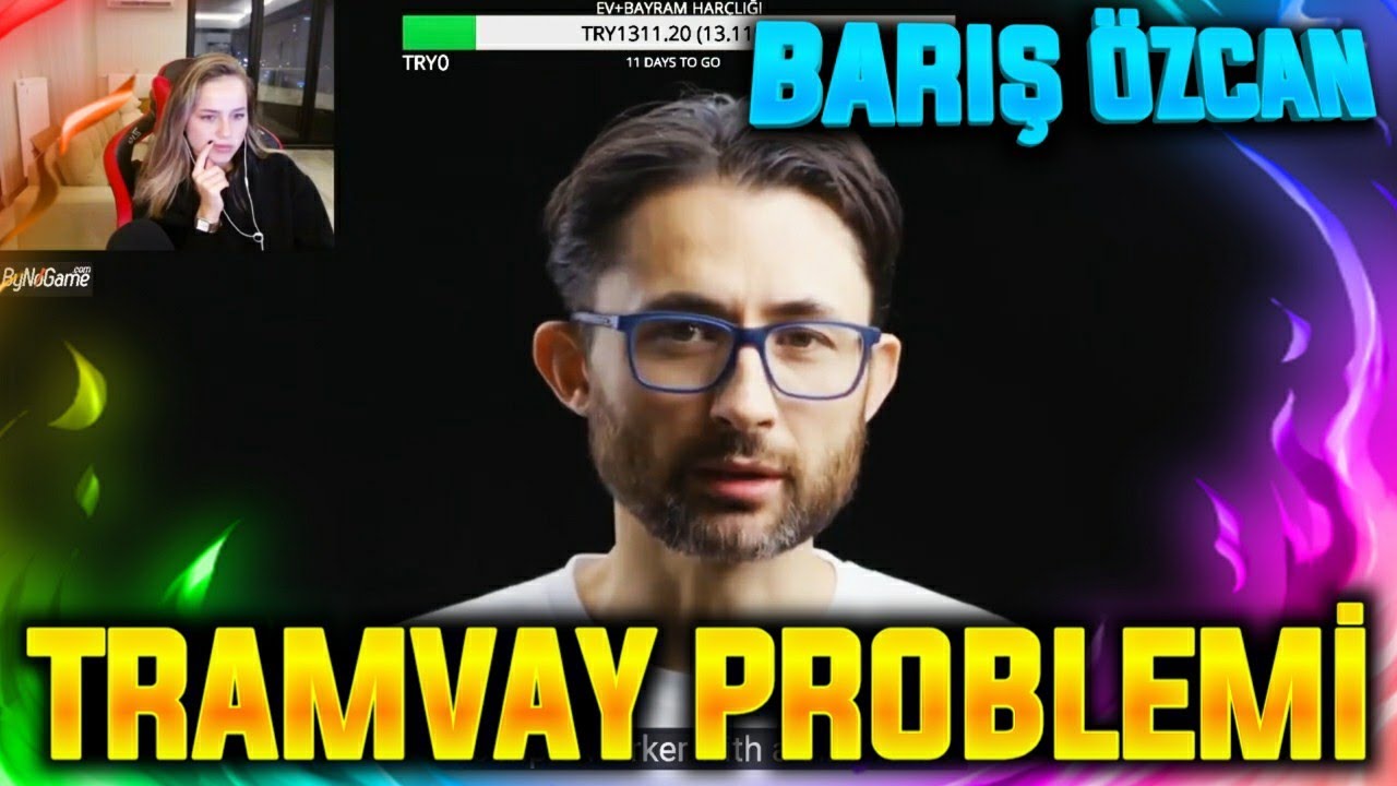 ANNA DENİZ - BARIŞ ÖZCAN ''TRAMVAY PROBLEMİ - Siz olsanız ne yapardınız'' VİDEOSUNU İZLİYOR