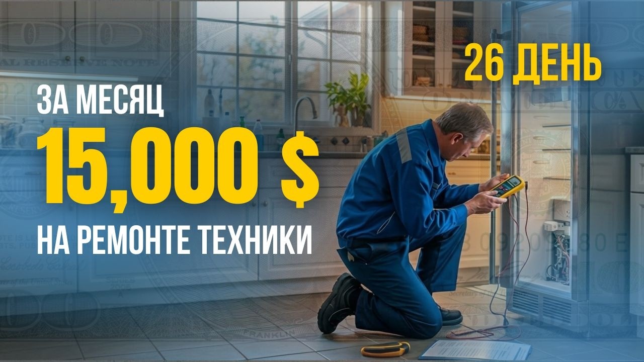День 26: Марафон на 8 заказов! Споры из-за денег, экономия для клиента и $1301 за смену.