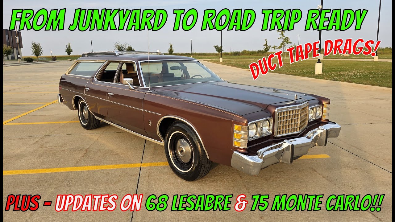 1978 LTD Wagon (Hershey) gets POLISHED! Plus, updates on the 1968 Buick LeSabre & 1975 Monte Carlo!!