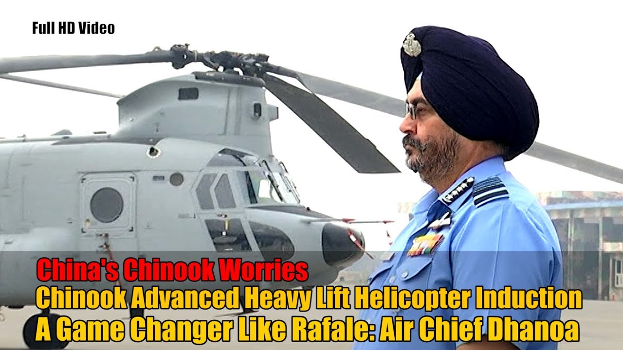 Chinook Helicopter Induction Into Indian Air Force Enhances Strategic Capabilities