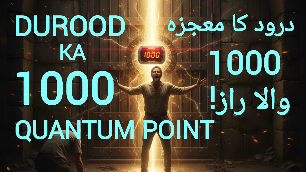 The secret code of Durood-e-Pak  The secret of 1000 after which destiny starts changing!Zikr-e-Durod