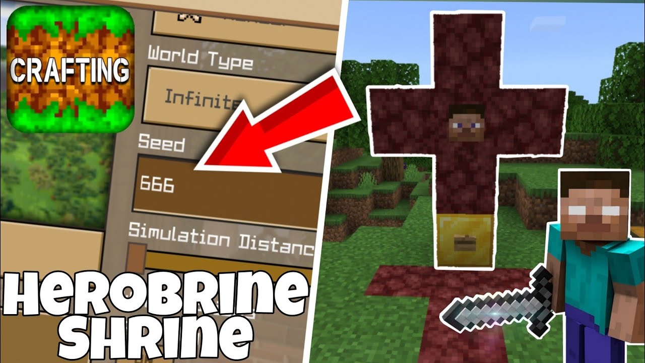 I Found Herobrine's Shrine In Crafting and Building | *Scary* |Gameplay | Drago Boy