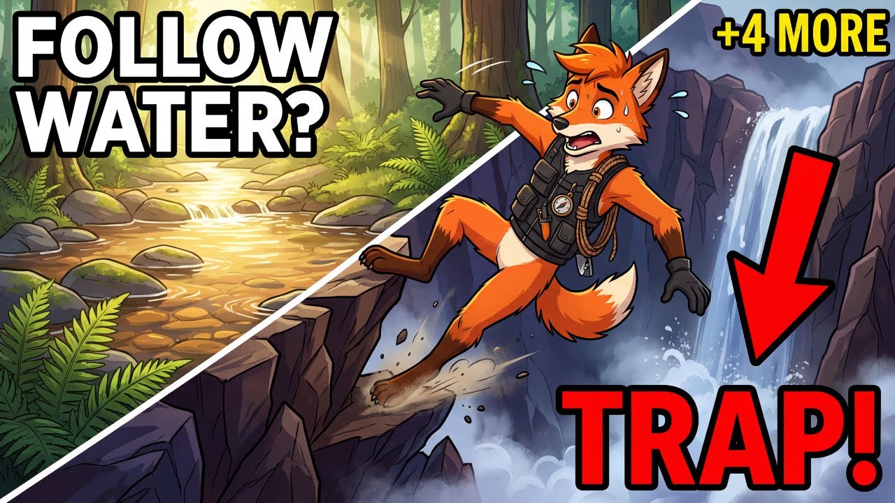 Real Survivalists Don’t Follow Rivers Downstream (5 Navigation Myths)